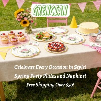Grencian brings joy, style, and ease to every party. They offer choice quality party additions, including party plates, napkins, and party favors, that combine functionality with fun and creativity. They believe every event, big or small, deserves a touch of magic.