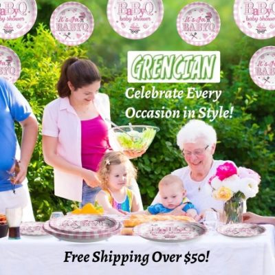 Grencian brings joy, style, and ease to every party. They offer choice quality party additions, including party plates, napkins, and party favors, that combine functionality with fun and creativity. They believe every event, big or small, deserves a touch of magic.