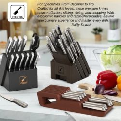 IMARKU owner Mark has always dreamed of having a kitchen as romantic as those in movies, believing everyone should enjoy the pleasure that cooking brings, regardless of their skills. This passion drove him to create perfect kitchen utensils.