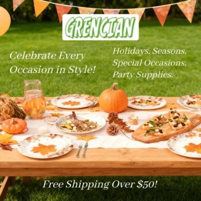 Grencian aims to bring joy, style, and convenience to every celebration. Our mission is to provide premium-quality party essentials, including party plates, napkins, and party favors, that combine functionality with fun and creativity. We believe that every event, big or small, deserves a touch of magic, and we’re dedicated to helping you create memories that last a lifetime.