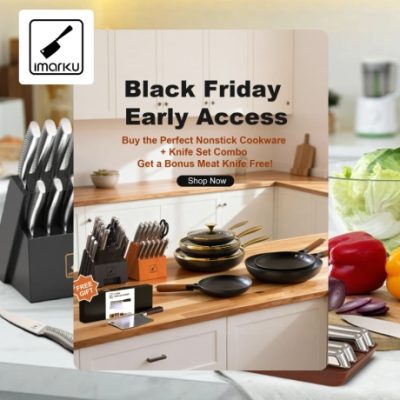 IMARKU owner Mark has always dreamed of having a kitchen as romantic as those in movies, believing everyone should enjoy the pleasure that cooking brings, regardless of their skills. This passion drove him to create perfect kitchen utensils.