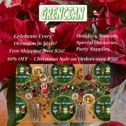 Grencian aims to bring joy, style, and convenience to every celebration. They offer premium quality party essentials, including party plates, napkins, and party favors, that combine functionality with fun and creativity. They believe every event, big or small, deserves a touch of magic.