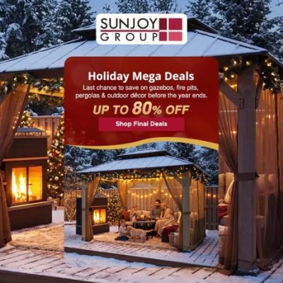 With 24 years of wisdom, Sunjoy has set itself as a guide in the gazebo industry. With selling over 10 million gazebos across the USA, it's proof to their devotion to innovation, quality, and customer delight. Join the millions who have made Sunjoy their lifestyle.