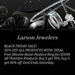 Larson Jewelers is about understanding what real people want. Whether it’s sleek, alternative metal rings, bold personal styles, or lab-grown diamond jewelry that reflects today's values and tastes. We bring in the latest trends, the best materials, and the kind of options that let you express who you really are.
