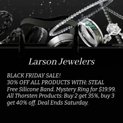 Larson Jewelers is about understanding what real people want. Whether it’s sleek, alternative metal rings, bold personal styles, or lab-grown diamond jewelry that reflects today's values and tastes. We bring in the latest trends, the best materials, and the kind of options that let you express who you really are.