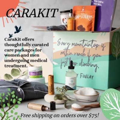 CaraKit offers correctly curated care packages for men and women undergoing medical treatment. Show your support with a care package that brings hope and comfort to loved ones on their recovery journey. See our stores gifts designed to uplift their spirts.