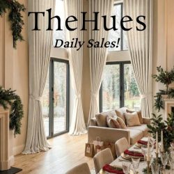 The Hues carrys crafted custom curtains and shades. Designed to elevate every room in your home. From blackout curtains for better sleep, sheer curtains for soft natural light, or thermal curtains to help insulate. They offer products for every room.