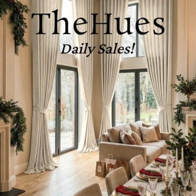 The Hues carrys crafted custom curtains and shades. Designed to elevate every room in your home. From blackout curtains for better sleep, sheer curtains for soft natural light, or thermal curtains to help insulate. They offer products for every room.