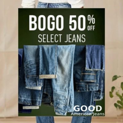 GoodAmericanjeans believes great denim should lift more than just your style. They pledge to creating overall denims that fits all shapes. From viable denim practices to size-inclusive jeans, they design with purpose because caring is always in style.