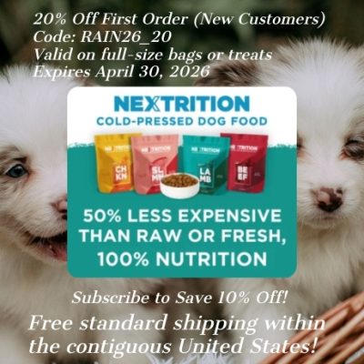 Nextrition offers a better way to feed your pup. Good real, wholesome food gently prepared to support your dog’s digestion, immune system, and their overall health. That means they're keeping all the good stuff in the nutrients, the flavors, the works.