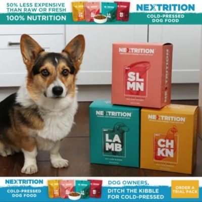 Nextrition offers a better way to feed your pup. Good real, wholesome food gently prepared to support your dog’s digestion, immune system, and their overall health. That means they're keeping all the good stuff in the nutrients, the flavors, the works.