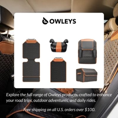 Owleys offers a vast range of car options, including prime seat covers, waterproof floor mats, car gadgets like portable vacuums or a stylish number of vital car extras for fitting your car. Want vehicle options for families, dog travel, or luxury boosts, your covered.