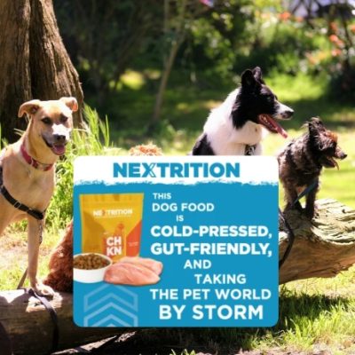 Nextrition offers a better way to feed your pup. Good real, wholesome food gently prepared to support your dog’s digestion, immune system, and their overall health. That means they're keeping all the good stuff in the nutrients, the flavors, the works.
