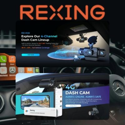 At Rexing USA, they pride themselves on two things: quality and care. Customers have expressed their approach for our unique designs, innovative technology, and affordable price range. Our cams are some of the best-selling on Amazon.