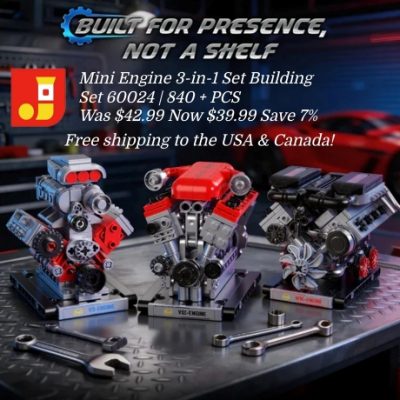 JMBricklayer was born from a shared obsession with building sets. They came together to create more than just models, they create moments. JMBricklayer makes what adult builders crave, the quiet joy of making something with their hands.