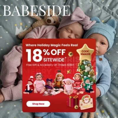 Babeside was born in 2022. By focusing on the hyper-realistic reborn doll category. Their goal is to lead the growth of the category by providing high-quality dolls, shaping them into the desired hyper-realistic doll brand for families and children worldwide.