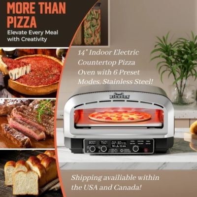 BigHorn Outdoors ovens delivers rapid ignition, precise temperature control, and perfectly even cooking. From 60-second Neapolitan pizzas to mouthwatering seared steaks. They make your backyard cuisine or your camping cooking effortless and fun.