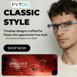 FYTOO follows the principle of “Quality Outweighs Price”, offering you well-crafted glasses and all-round services . Not only offering you skillful dispensing services, they also offer thousands of frames to choose from. They will always meet your needs and style.