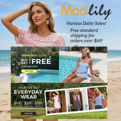 Since 2009 Modlily has aimed to be a top online fast-fashion brand. With high-quality styles, speedy delivery, smooth shopping and a supreme customer service. They allow fashion lovers worldwide to express themselves stylishly and affordably.