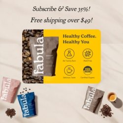 Fabula Coffee does things differently, with purpose. Their goal is simple. To make 100% organic, healthy and delicious coffee accessible to as many people as possible. They're committed to delivering coffee that is better for you, the community, and our planet.