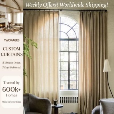 TWOPAGES aims to make your curtain shopping as simple, transparent, and fair as it can be. Curtains are more than just decor. They embrace the morning light as it fills your room and create a quiet backdrop for life's simplest, sweetest moments.
