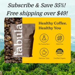 Fabula Coffee does things differently, with purpose. Their goal is simple. To make 100% organic, healthy and delicious coffee accessible to as many people as possible. They're committed to delivering coffee that is better for you, the community, and our planet.