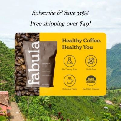 Fabula Coffee does things differently, with purpose. Their goal is simple. To make 100% organic, healthy and delicious coffee accessible to as many people as possible. They're committed to delivering coffee that is better for you, the community, and our planet.